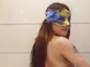 美女帶情趣面罩跳誘惑情趣騷舞